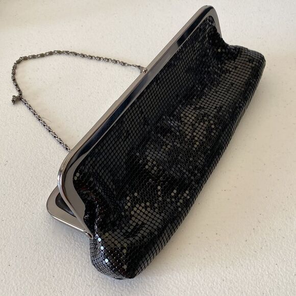 CARLO FELLINI Black Beaded Evening Purse - Picture 4 of 6
